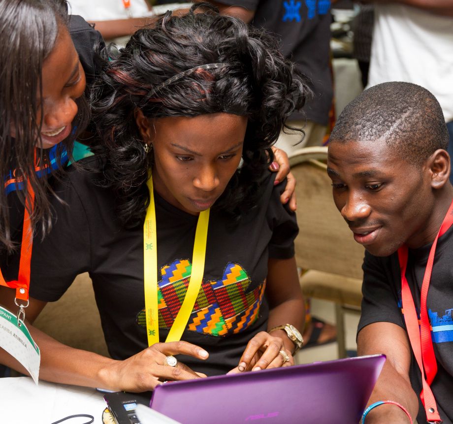 TechCamp Ghana participants